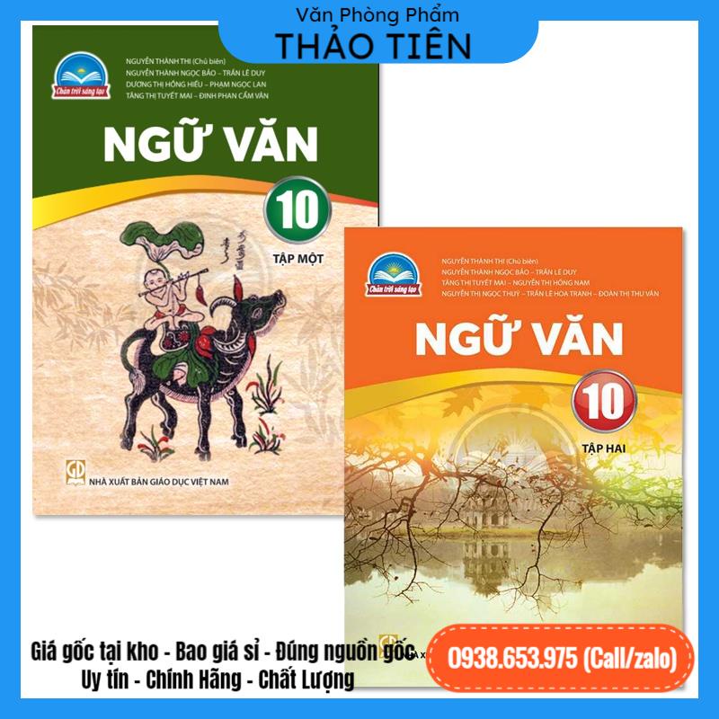 Combo vở học toán (t1+t2), ngữ văn (t1+t2) lớp 10 chân trời sáng tạo(ctrình mới) [VPP Thảo Tiên]