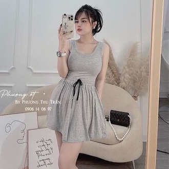 đồ bộ nữ chất tăm dáng hàn quần ống rộng ao ba lỗ sát nách nhiều màu