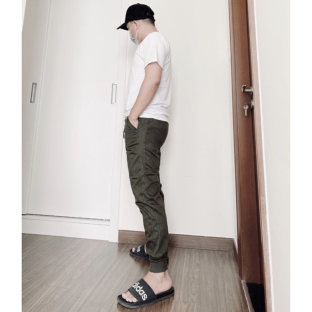 QUẦN JOGGER KAKI NAM PHỐI SỌC GÂN CAO CẤP AGE2X - cao thủ hàng hiệu giá bình dân | BigBuy360 - bigbuy360.vn