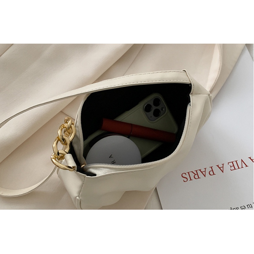 Túi Kẹp Nách Linh Store Túi Xách Nữ Đeo Chéo Đeo Vai Da Pu Mini Phong Cách Thời Trang Hàn Quốc - LS10