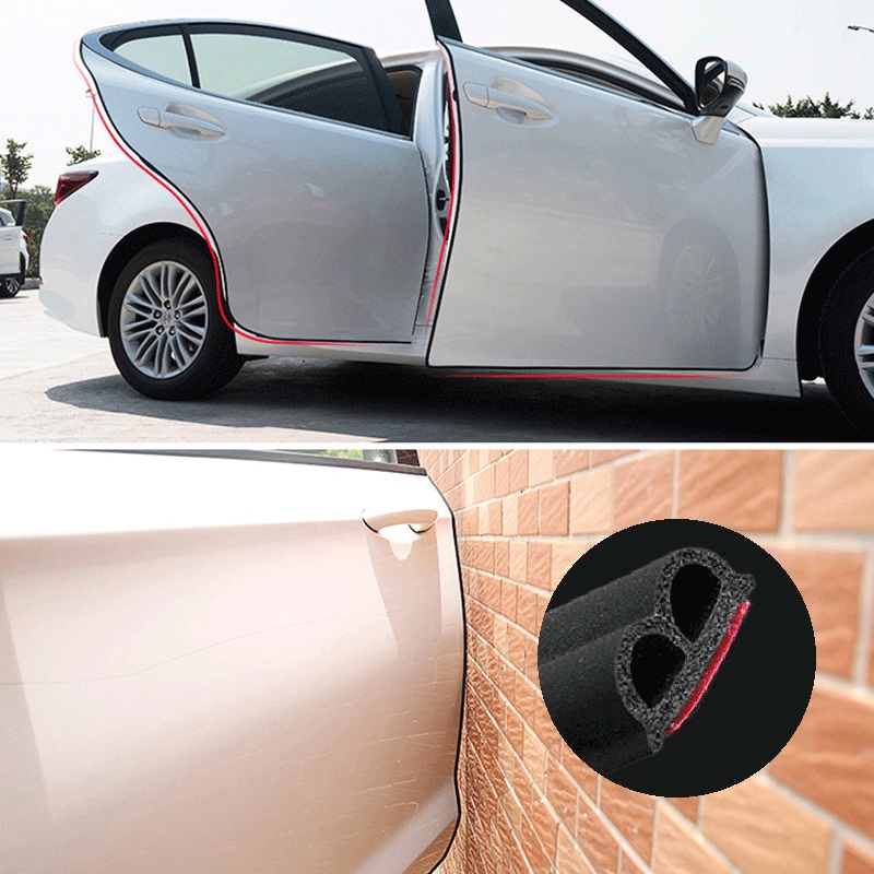 Cuộn Dây Cao Su Dán Viền Cửa Xe Hơi Cách Âm Dài 5M