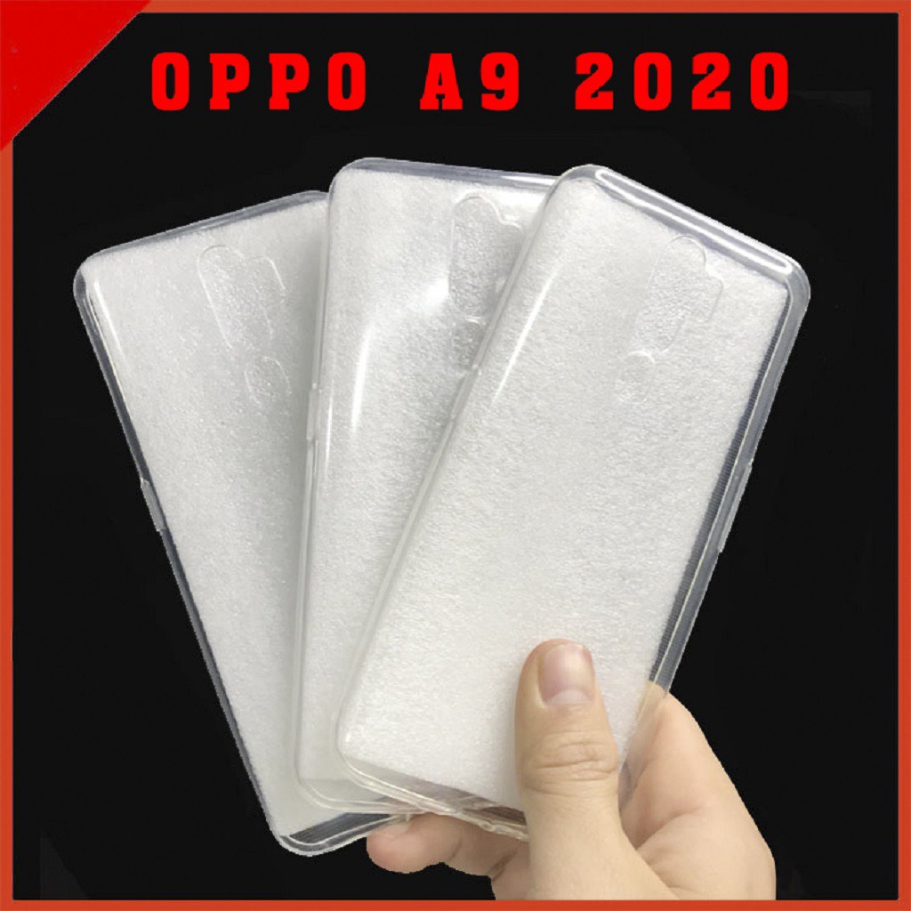 "Ốp Dẻo Trong Oppo A9 2020 " Loại Dày_Không ố vàng, chống trầy xước va đập TimShop