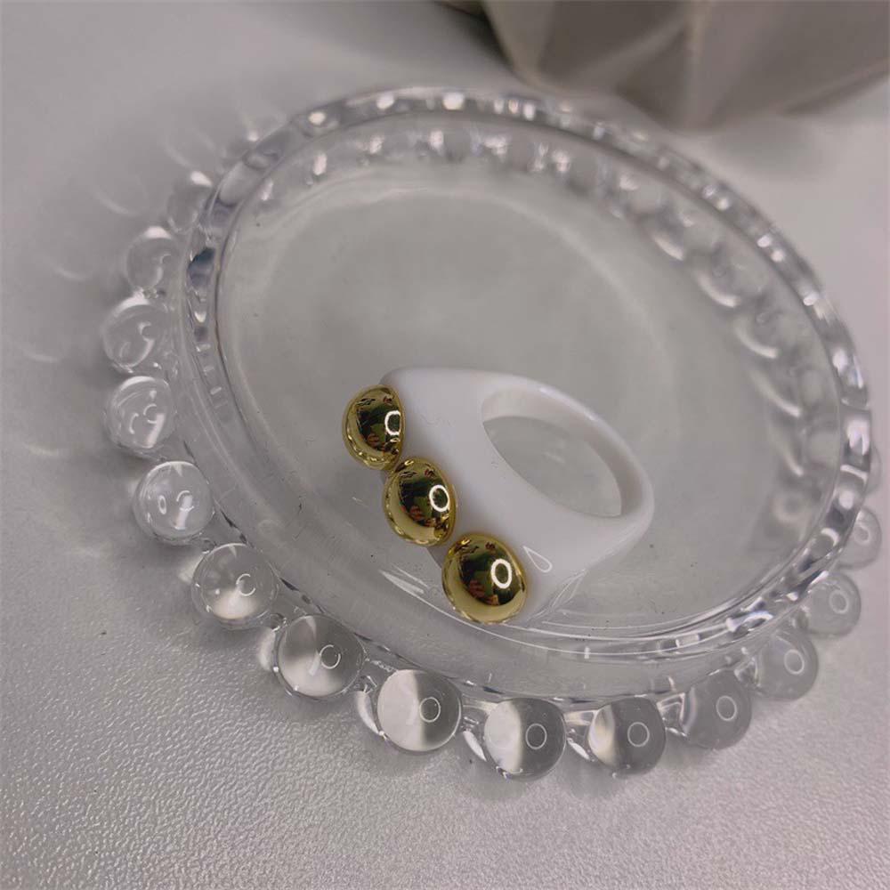 Nhẫn Đính Hạt Kim Loại Phong Cách Hip Hop Thời Trang