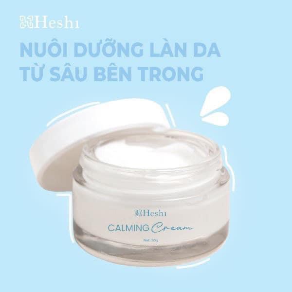 Kem dưỡng da, kem dưỡng làm dịu và phục hồi da sau lột tẩy laze-Heshi Calming Cream