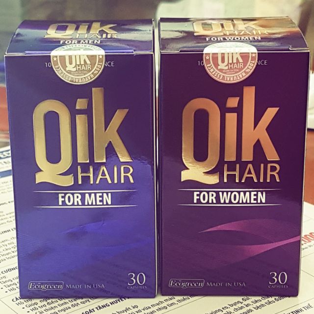 QIK HAIR sản phẩm dành cho Tóc