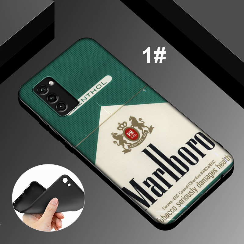 Ốp điện thoại dẻo TPU in hình Marlboro cho Huawei P20 P10 P9 P8 Lite Mini Pro 2017 2016 2015 P20Pro P10Lite P8Lite 83LF