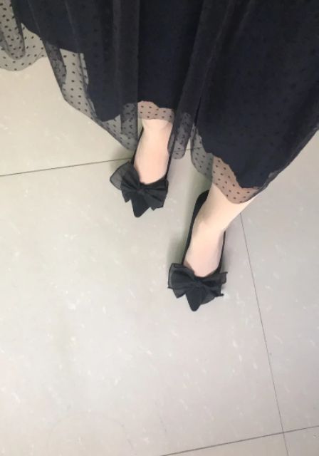 Guốc vợt sale size 34 màu đen