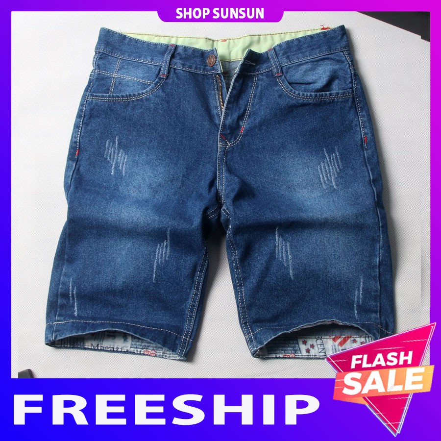 Quần ngố bò nam ⭐ FREESHIP ⭐ Giảm 20k nhập [SHOPMAN20] quần short jean nam