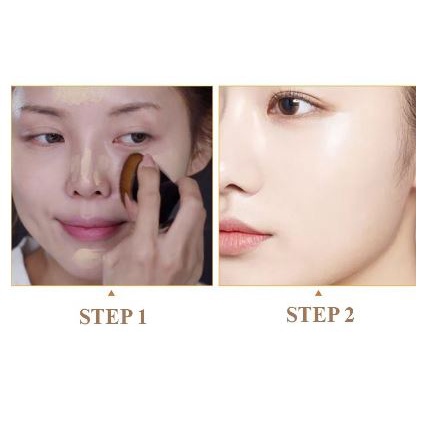 Cọ trang điểm tán kem nền 55 Lục giác lông dày mịn cao cấp