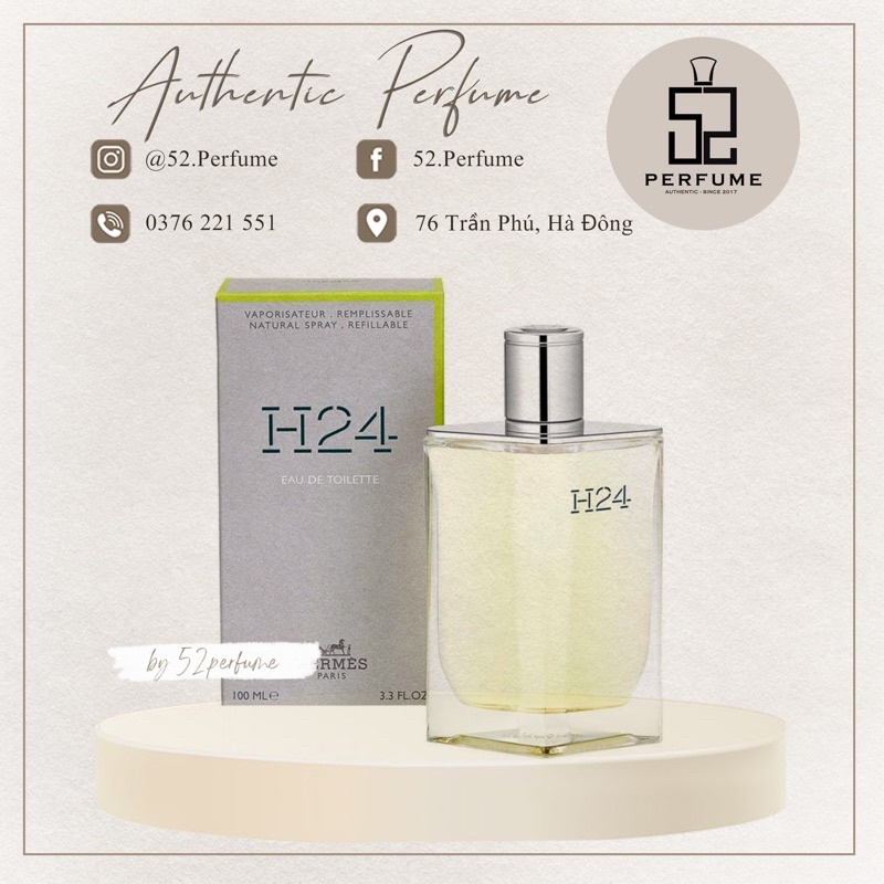 [MẪU THỬ] Nước hoa Nam Her.mes H24 - 52.Perfume