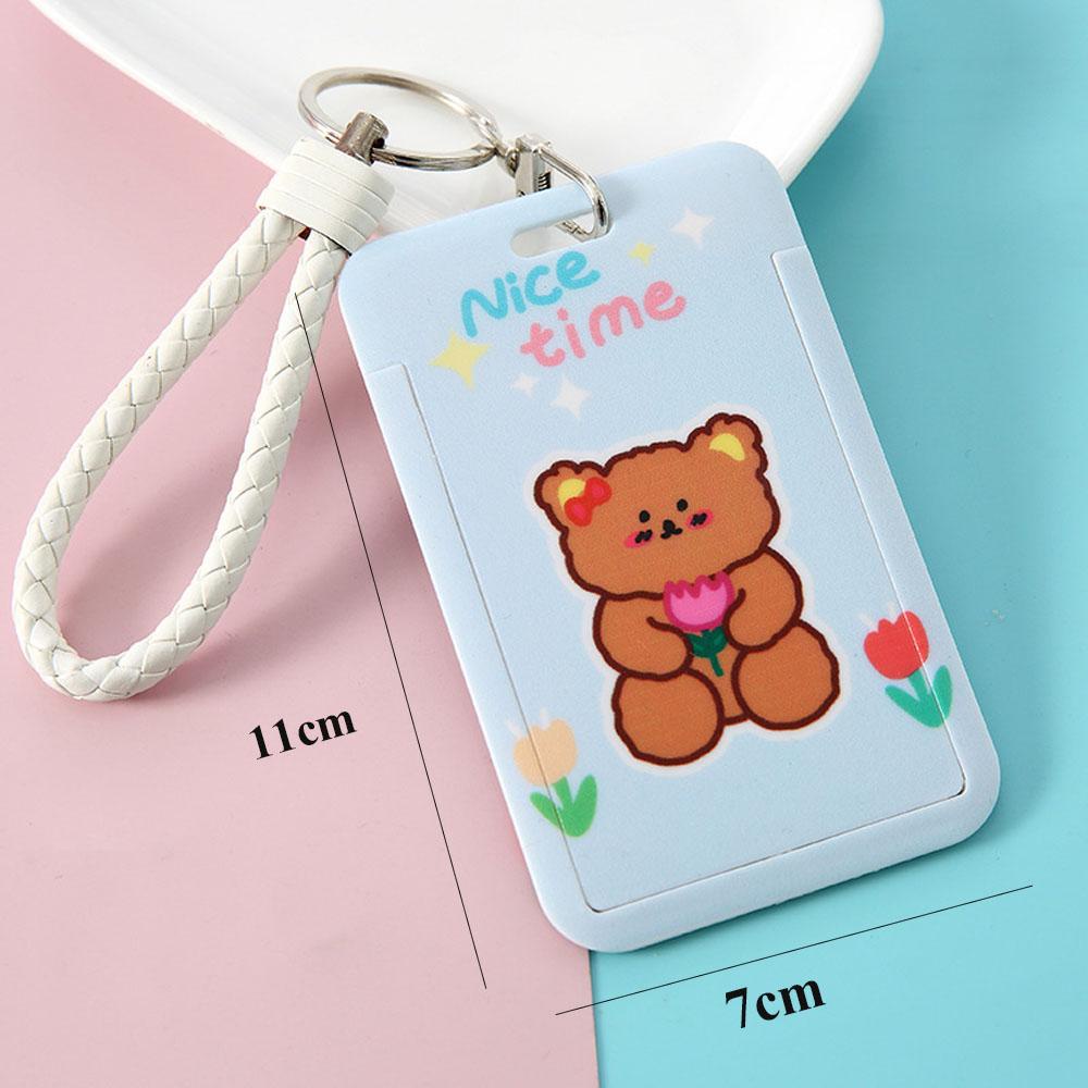 QQMALL Ốp Điện Thoại Họa Tiết Hoạt Hình Gấu Thỏ Phong Cách Hàn Quốc Dễ Thương Cho Nữ
