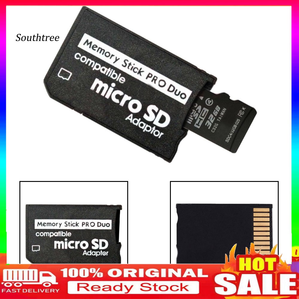 Adapter thẻ nhớ chuyển từ Tf sang Micro Sd Ms dành cho Sony Psp