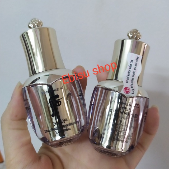 Tinh chất dưỡng mắt cải thiện nếp nhăn Whoo illuminating Regenerating Eye Serum 8ml_Ebisu cosmetic