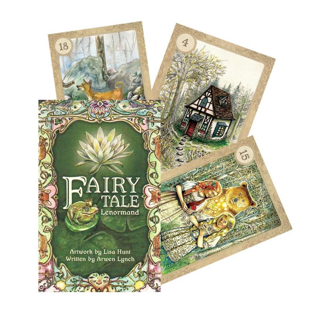 Bộ Tarot Fairy Tale Lenormand H11 Bài Bói New