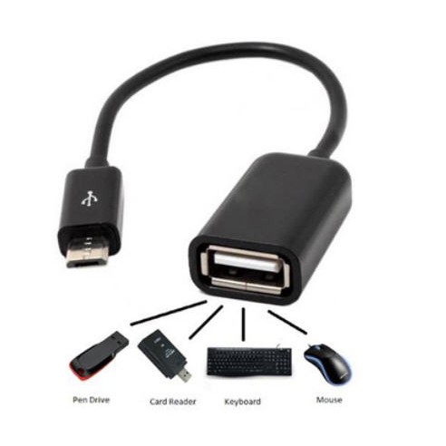 Cáp OTG micro USB kết nối OTG cho Điện thoại, Mac...