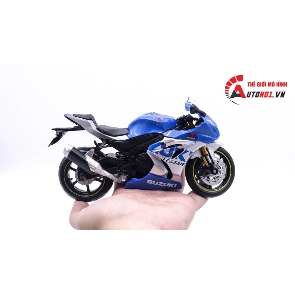 Mô hình xe Suzuki Gsx-R1000 tỉ lệ 1:12 CCA 31489 7207