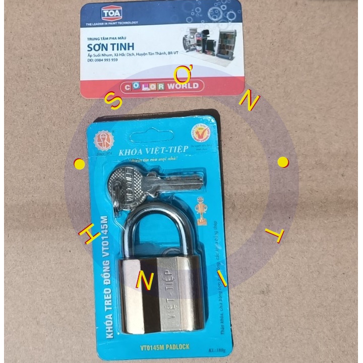 KHÓA TREO ĐỒNG VIỆT TIỆP - 1 CÁI