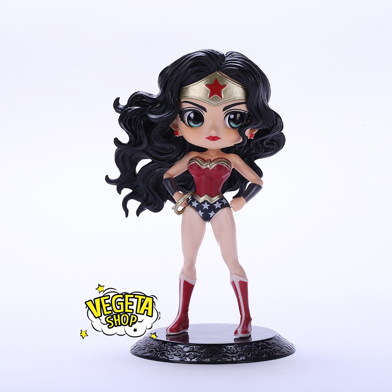 Mô hình DC - Mô hình Wonder Woman - Nữ thần chiến binh - Qposket - Cao 15,5cm