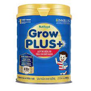 Sữa Bột Grow Plus xanh 900g