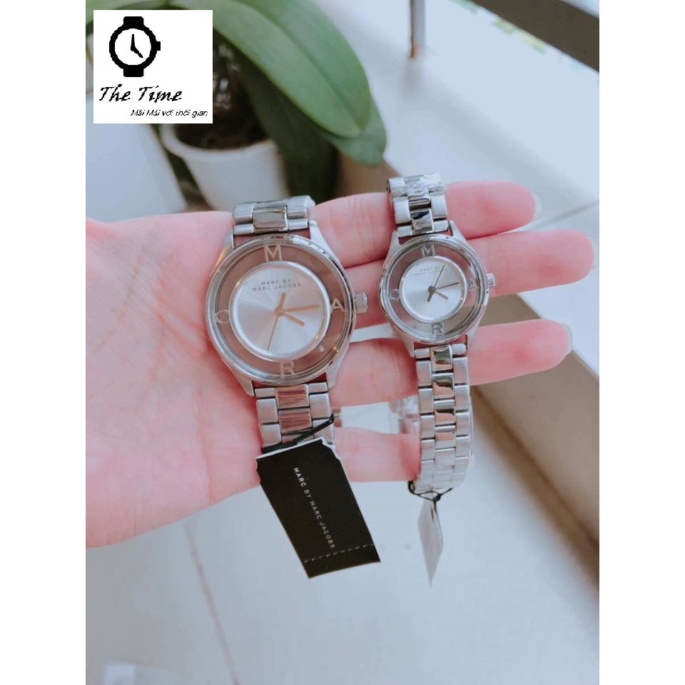 Đồng hồ đôi nam nữ MARC JACOBS #MBM341 case 28mm & 36mm. 5ATM