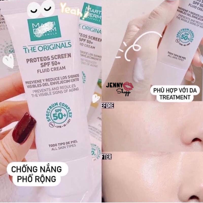 Kem Chống Nắng The Originals Proteos Screen SPF50+ 2ML