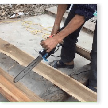Lưỡi cưa xích gắn máy mài cầm tay Chain Saw - Bảo hành 12 tháng
