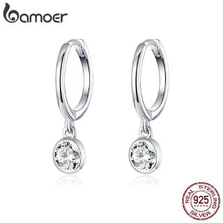 Bamoer Bông Tai bạc 925 Hình Giọt Nước sce830