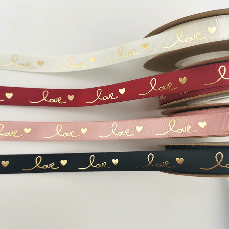 Cuộn Dây Ruy Băng Dài 1m 10 Yards Dùng Trang Trí Hộp Quà Xinh Xắn