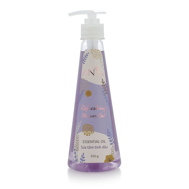 [CHÍNH HÃNG] Sữa Tắm Thiên Nhiên AN'Sw Tinh Dầu Lavender [Refreshing] - 350g