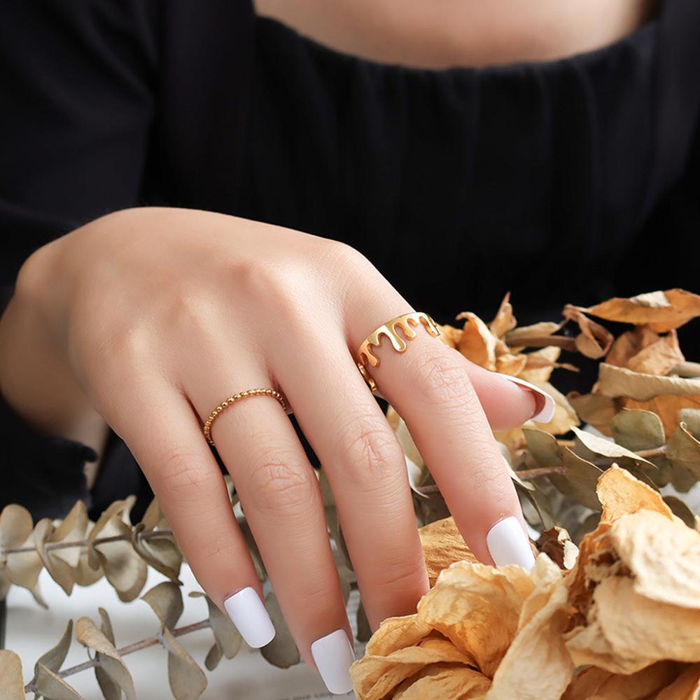 Nhẫn Hở Phong Cách Punk Vintage Thời Trang Cho Nữ