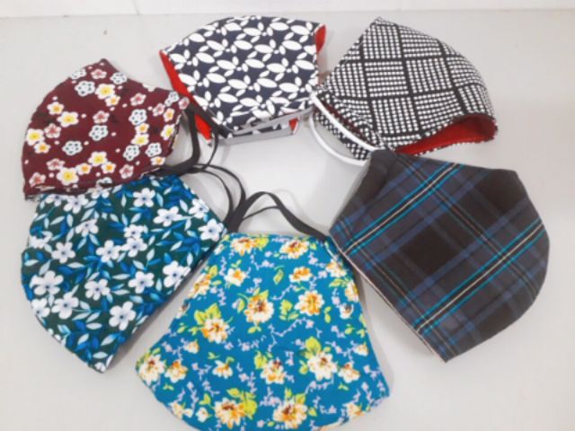 Khẩu trang nam/nữ họa tiết - Nhiều màu