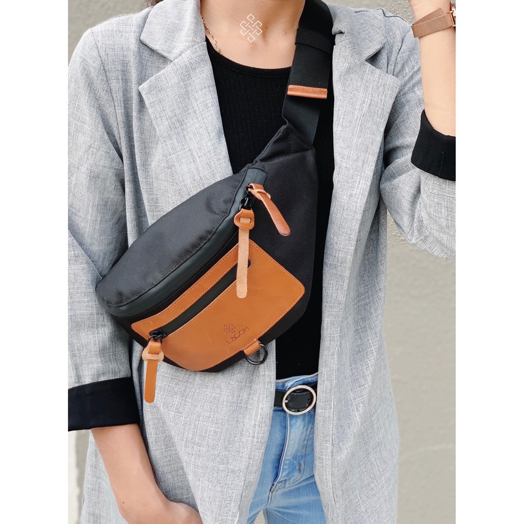 [Mã BMBAU50 giảm 7% đơn 99K] Túi bao tử LAGOM Fika Sling Bag thời trang unisex