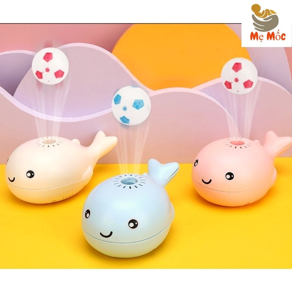 Đồ Chơi Cá Heo Thổi Bóng Siêu Đáng Yêu Kích Thích Phát Triển Cho Bé - Shop Mẹ Mốc ,CTB