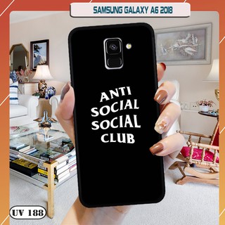 Ốp lưng nhám Samsung Galaxy A6 2018 in hình