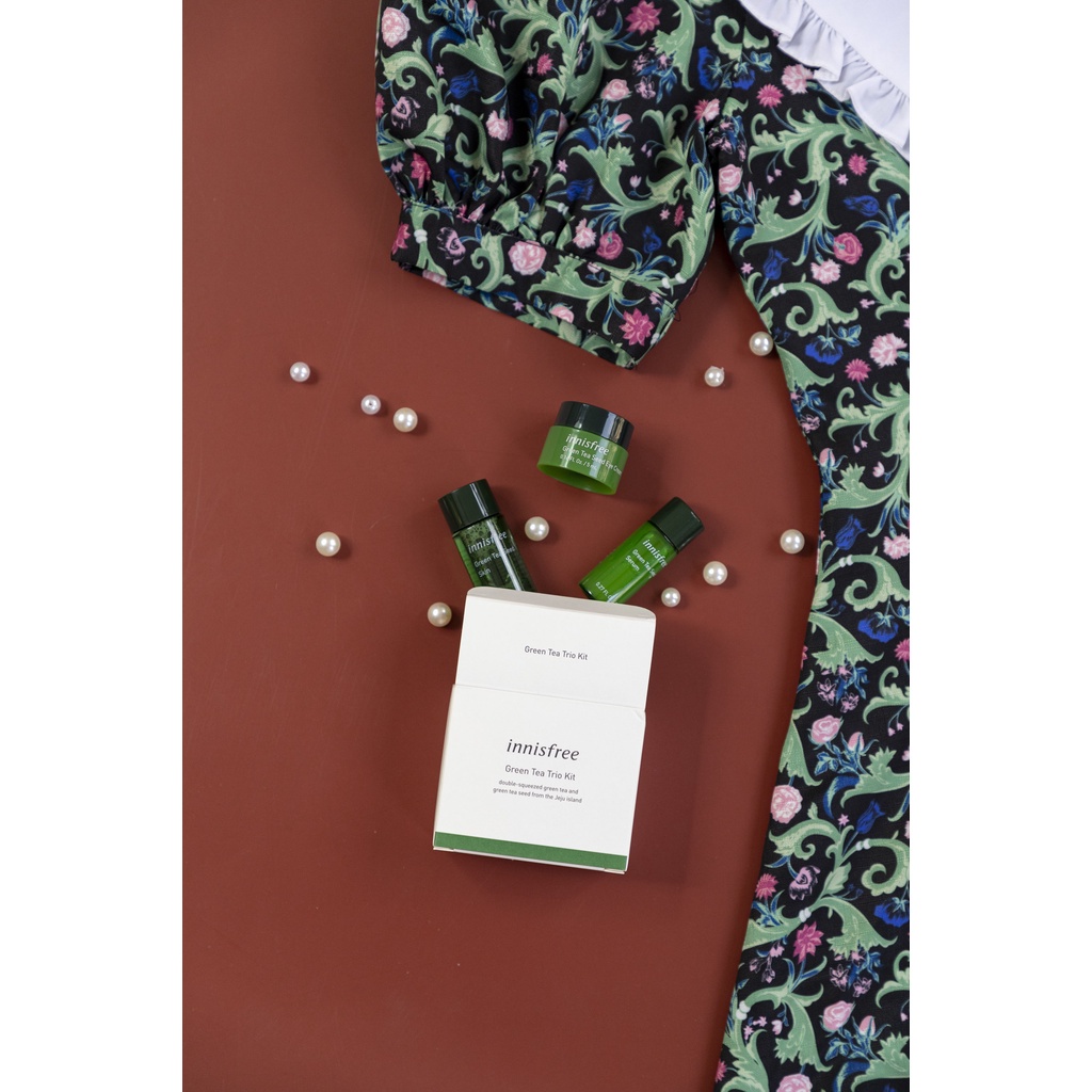 [HB Gift] Set kit trà xanh 3 món Innisfree Green Tea Trio Kit