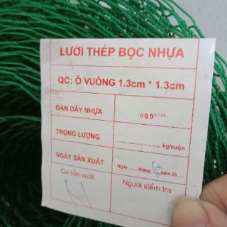 Lưới mắt cáo bọc nhựa