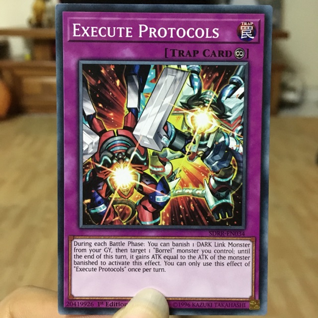 Thẻ bài yugioh “Execute Protocols”