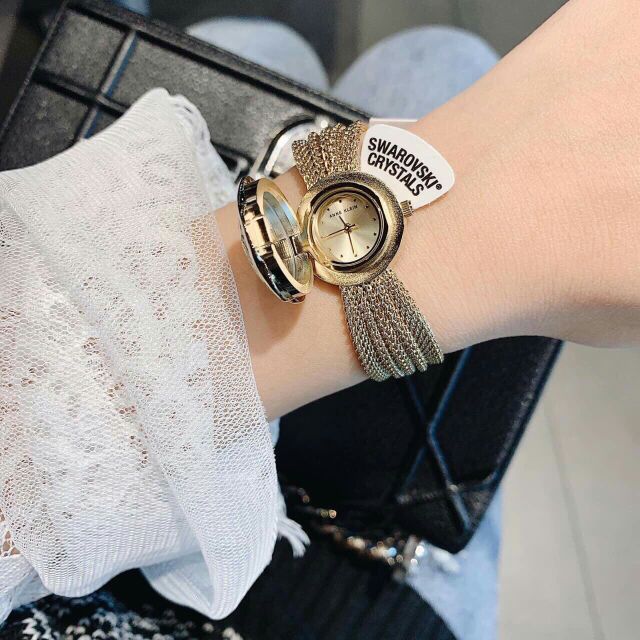 Đồng hồ nữ anne klein bông hoa 20mm