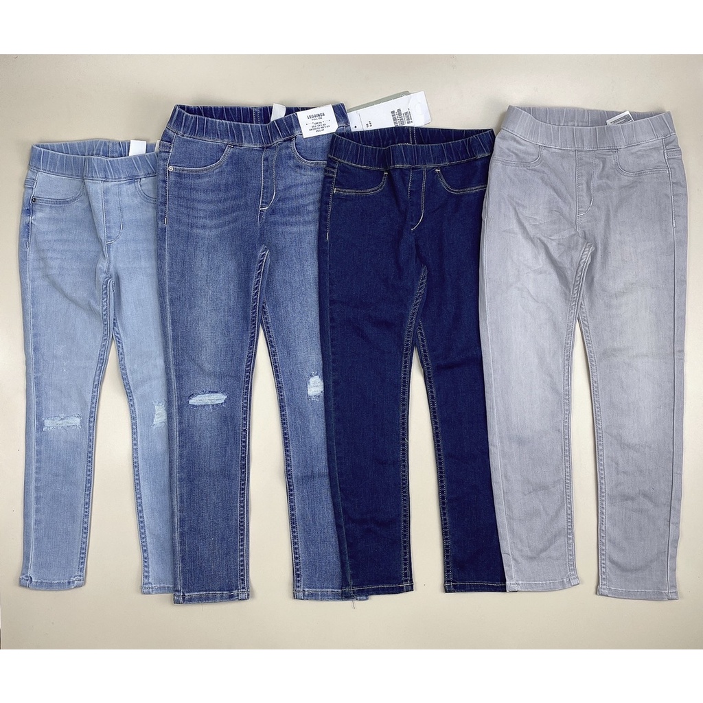 Tregging jean mềm HM nhiều màu BG 2 - 10y