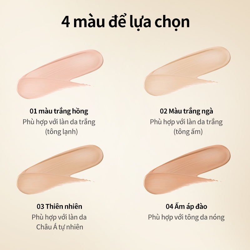 Set 2 Kem Nền Trang Điểm Kiềm Dầu Chống Nắng SPF15 PA + + + Không Tì Vết Tự Nhiên ZA 30g