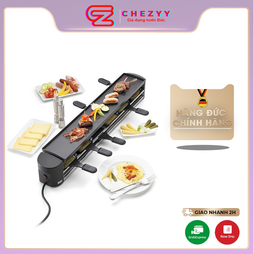 Bếp nướng Stockli Cheeseboard Grill Anthrazit cho 6 người ăn