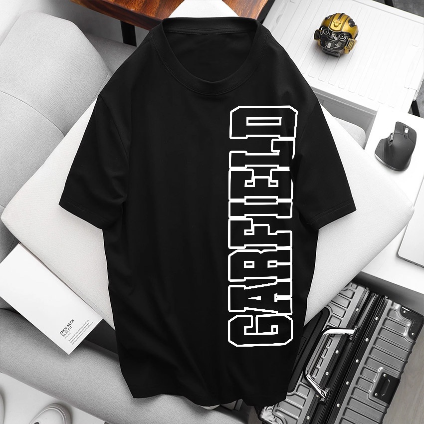 Áo thun in hình BEEBEE garfield  -GA001 (đen- trắng) 100% COTTON | BigBuy360 - bigbuy360.vn