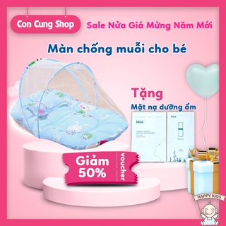 Màn chống muỗi cho bé gấp gọn tiện dụng, màn chụp cao cấp
