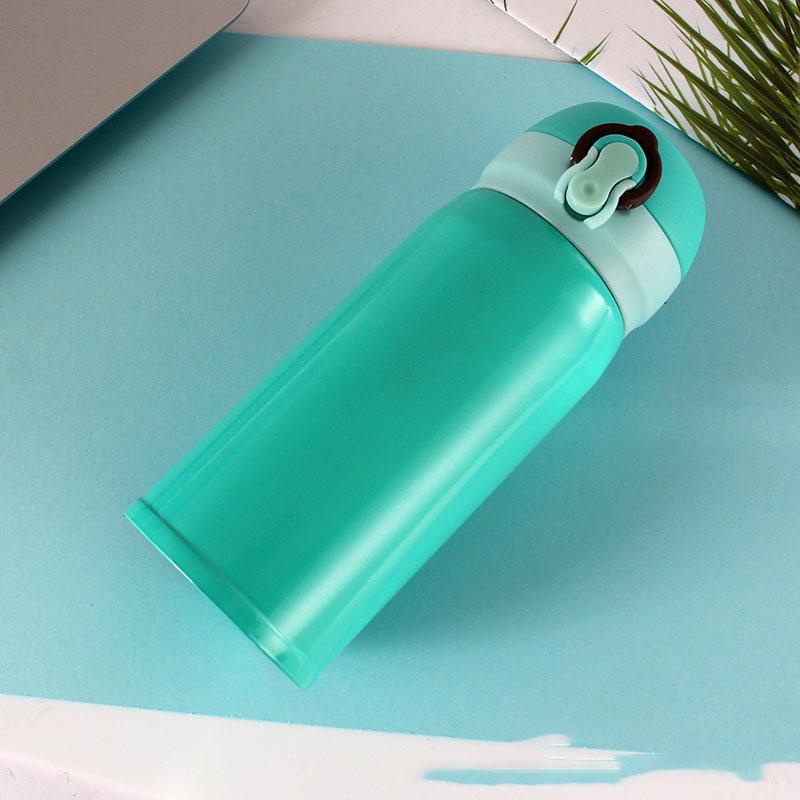 Bình giữ nhiệt - Bình Nước Inox dung tích 350ml Happy Home 1977