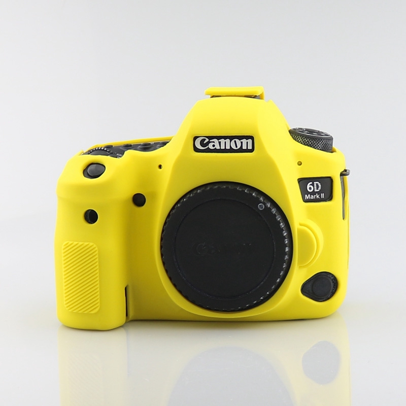 Ốp bảo vệ máy ảnh chất lượng cao ✈ ✈ Vỏ Silicone bảo vệ máy ảnh Canon 5D4 6D2 80D 6D 5D3 200D5DSR 800D77D