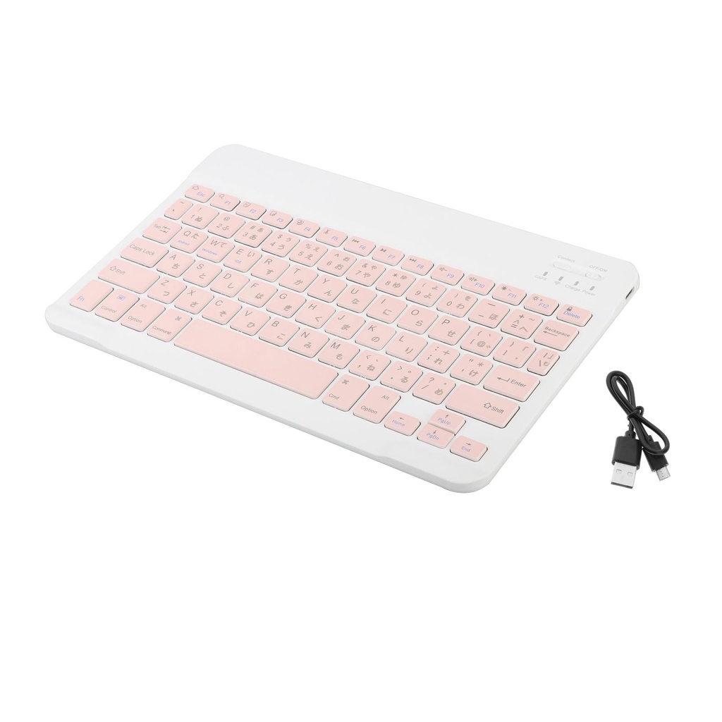 Bàn phím không dây bluetooth 5.1 phong cách Nhật Bản thích hợp cho Windows/IOS/Android/Laptop