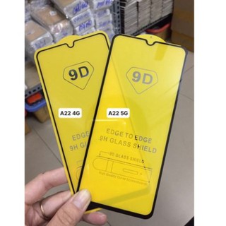 KÍNH CƯỜNG LỰC 9D FULL MÀN HÌNH SAMSUNG A22 4G.A22 5G