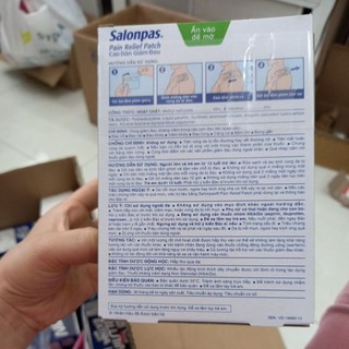 Salonpas hộp 5 miếng co giãn