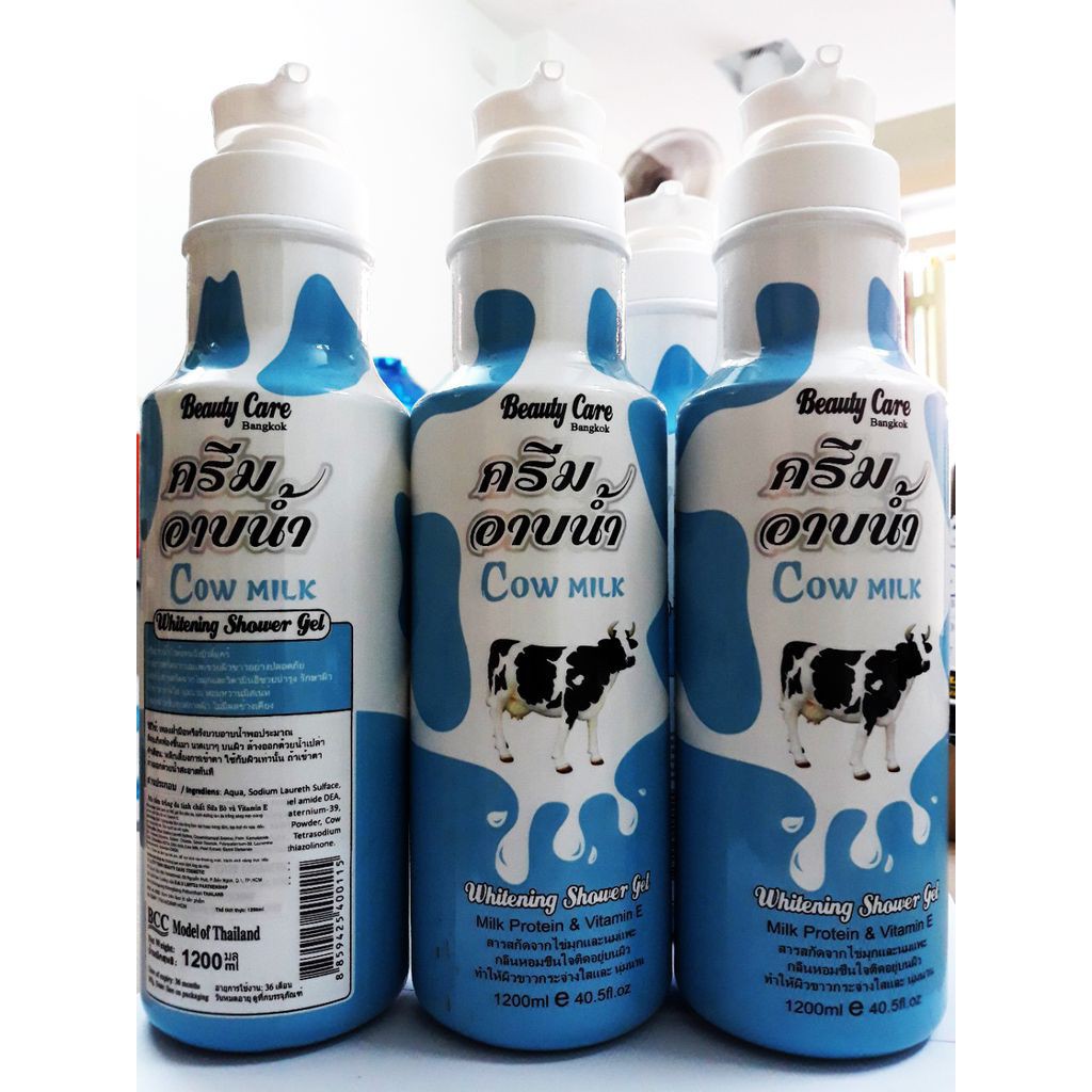 Sữa tắm Dê Beauty Care Whitening Shower Gel Thái Lan 1200ml - BX1289