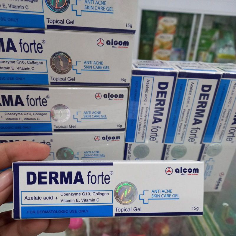 Derma forte giảm mụn ngừa thâm liền sẹo.